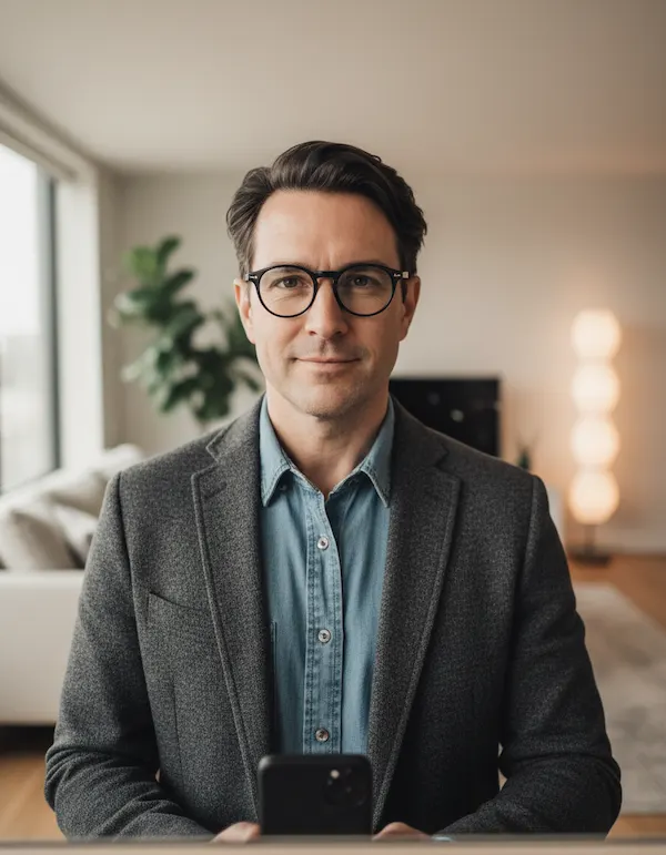 Professional Business Photo Original Example 1 - Before Nano Banana AI Transformation